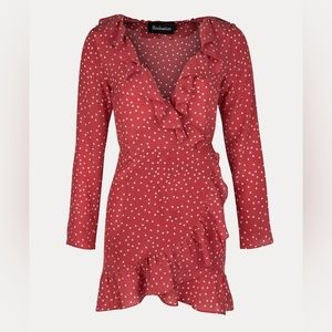 NWOT Realisation Par The Alexandra Dress in Red Star